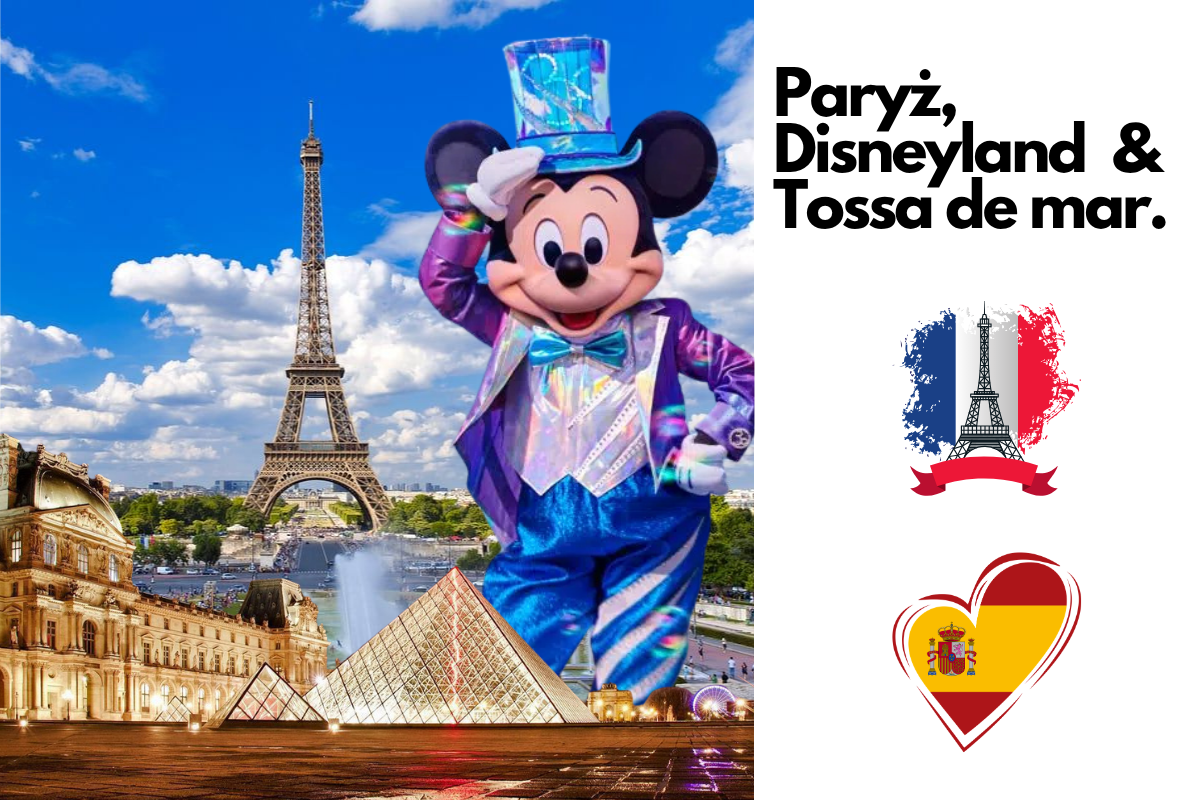 [Obóz młodzieżowy] DISNEYLAND i Tossa 13-19