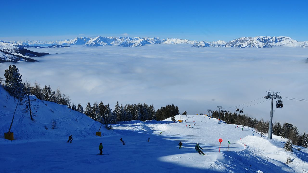 Austria - Kanzelhohe - obóz narciarski