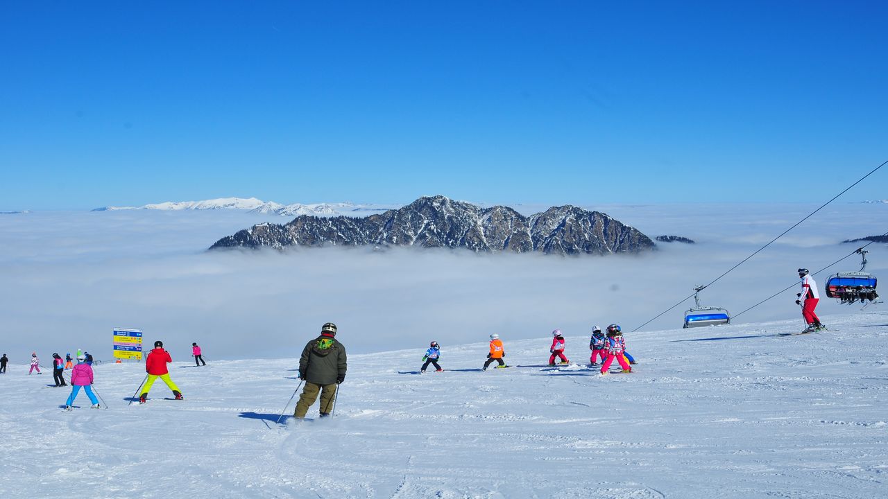 Austria - Kanzelhohe - obóz snowboardowy