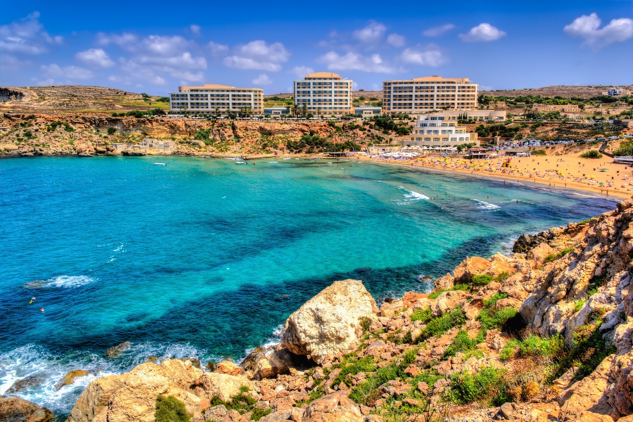 1. Malta - Bugibba - obóz rekreacyjny z j. angielskim - wylot z Warszawy