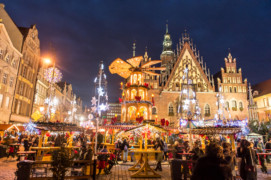 ŚWIĄTECZNY JARMARK WE WROCŁAWIU z noclegiem