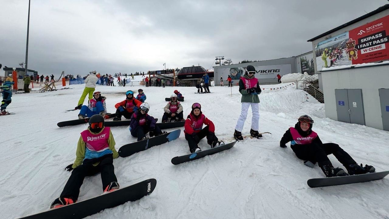 Szczyrk - obóz snowboardowy