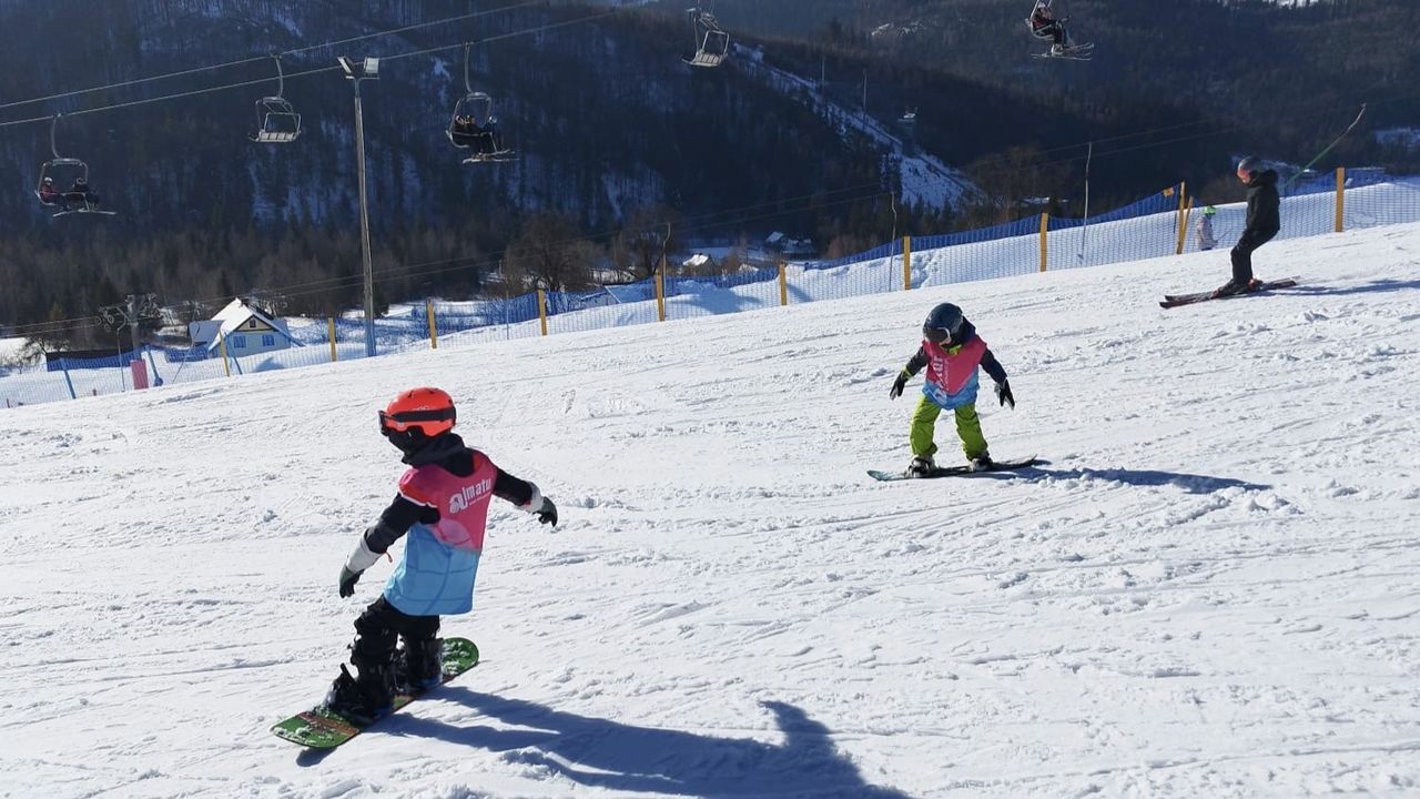 Krynica-Zdrój - obóz snowboardowy