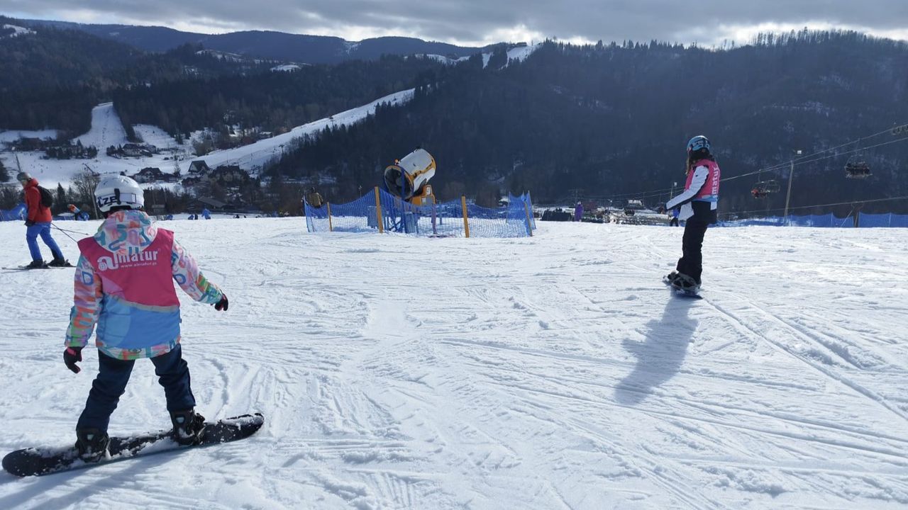 Krynica-Zdrój - obóz snowboardowy