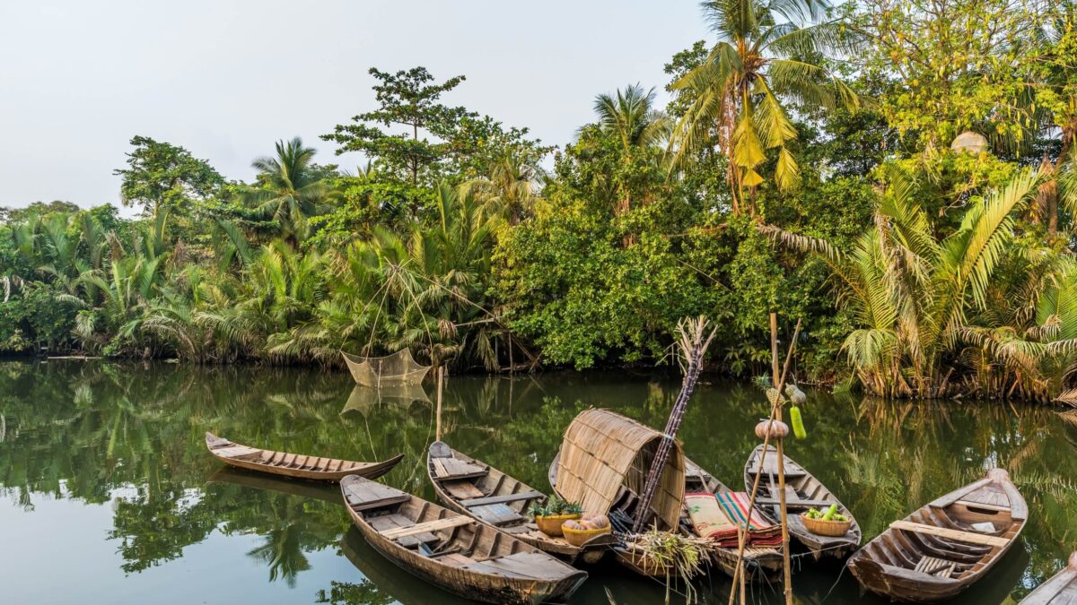 Sylwester z rowerami w Wietnamie – Delta Mekongu