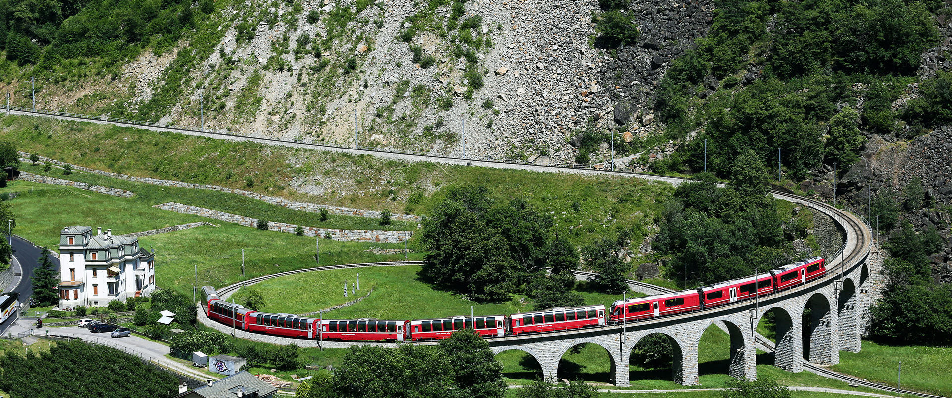 SZWAJCARIA - WŁOCHY (+ spektakularny przejazd przez Alpy panoramicznym pociągiem Bernina Ekspres)