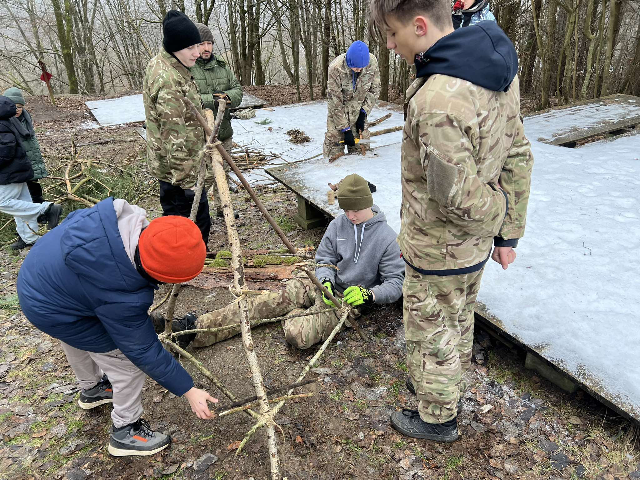 Winter Military Chill Camp